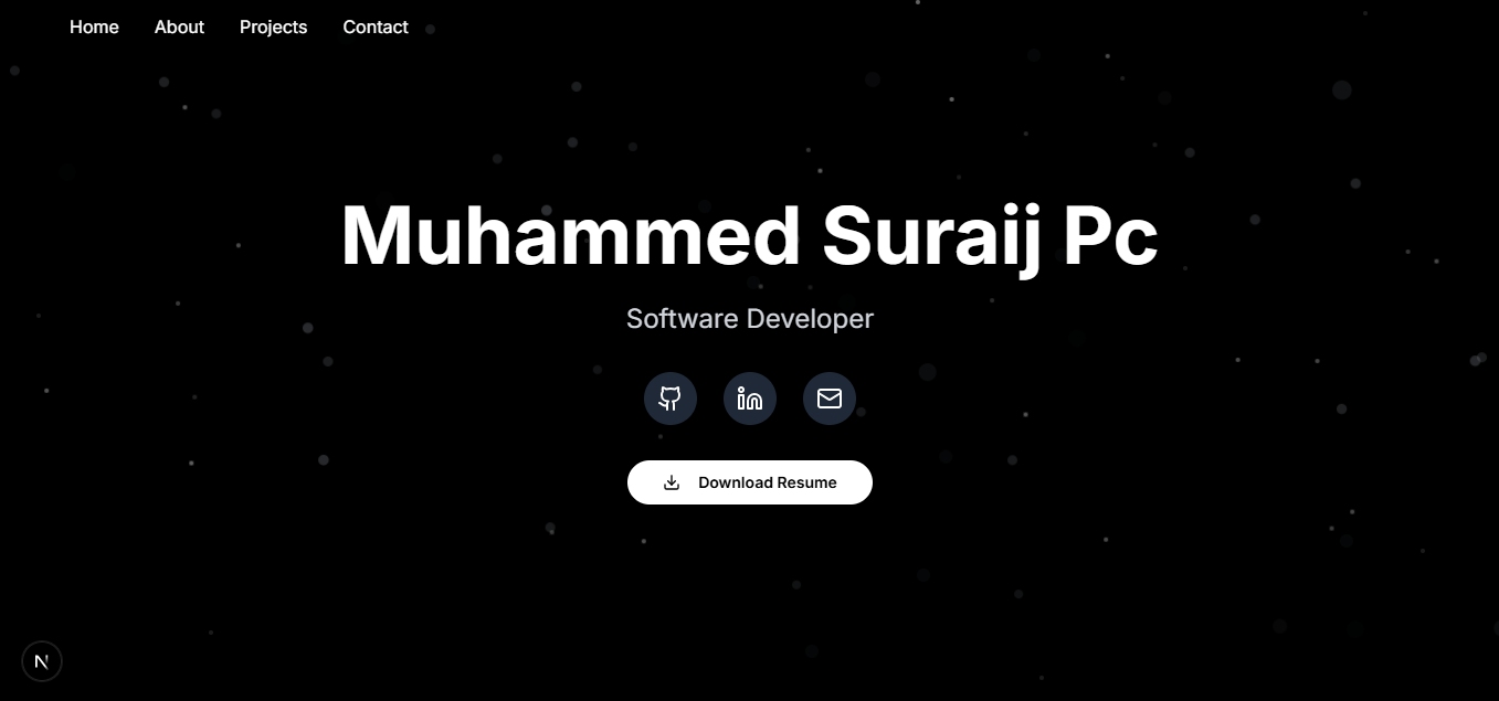 Personal Portfolio Website
